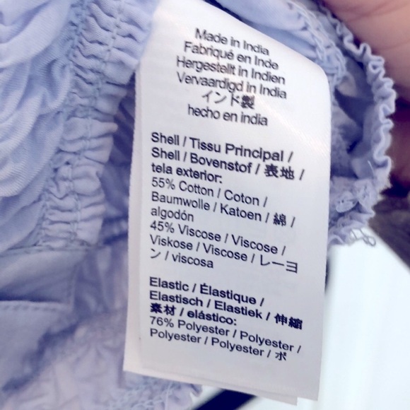 J. Crew Smocked button up shirt - Picture 5 of 9